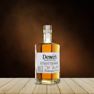 DEWARS DOUBLE AGED 27 YRS