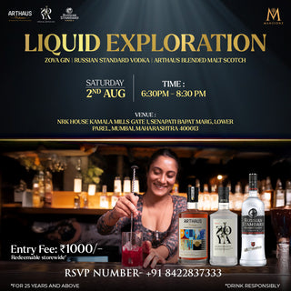 LIQUID EXPLORATION - ZOYA GIN | RUSSIAN STANDARD VODKA | ARTHAUS