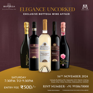 ELEGANCE UNCORKED - EXCLUSIVE BOTTEGA WINE AFFAIR