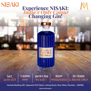 Nisaki - India's First Colour Changing Gin